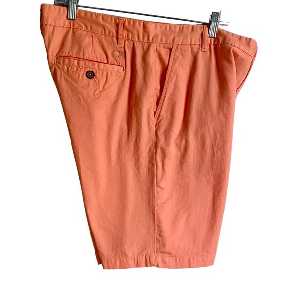 Havana Jim Men's Orange Cotton Shorts Size 34 with 8.5 inseam NEW - Picture 4 of 6